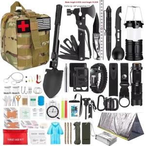 Waterproof Trauma First Aid Kit Molle Pouch Emergency Medical Supplies for Outdoor Camping