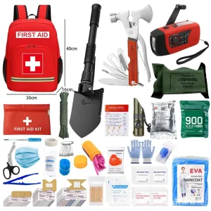 Waterproof Travel Bag Outdoor Emergency Medical Survival Kit Camping Hiking First Aid Kit Survival Gear Bag