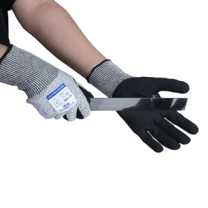Work Cut Resistant Safety Gloves Nitrile Material Anti-Cut Puncture-Resistant Men’s Mittens Examination Gloves