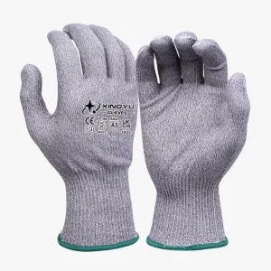 XINGYU HPPE Level 5 Cut Resistant Gloves Work Knitted Anti Cut Safety Work Cut Resistant Hand Anti Cut Gloves Level 5 Gloves
