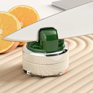 Yinxin Suction Cup Double sided Stainless Steel Tungsten Ceramic Manual Sharpening Tool Dishwasher Safe Household Kitchen